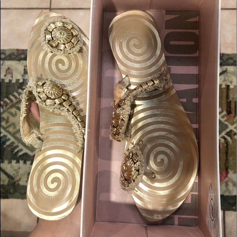 BCBG sandals